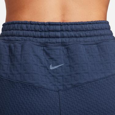  Nike Yoga Therma-FIT Adventure Fleece Kadın Lacivert Eşofman Altı