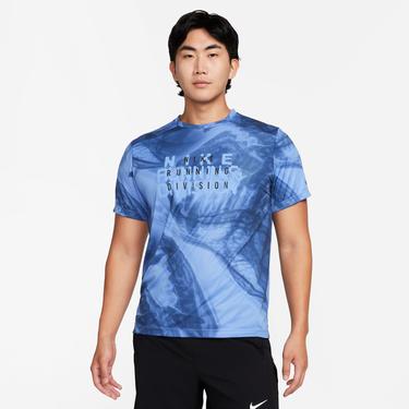  Nike Dri-FIT Run Division Rise 365 Erkek Mavi T-Shirt