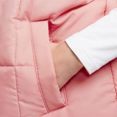  Nike Sportswear Classic Puffer Kadın Kırmızı Yelek