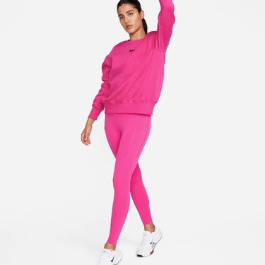  Nike Dri-Fit Universa High Rise Kadın Pembe Tayt
