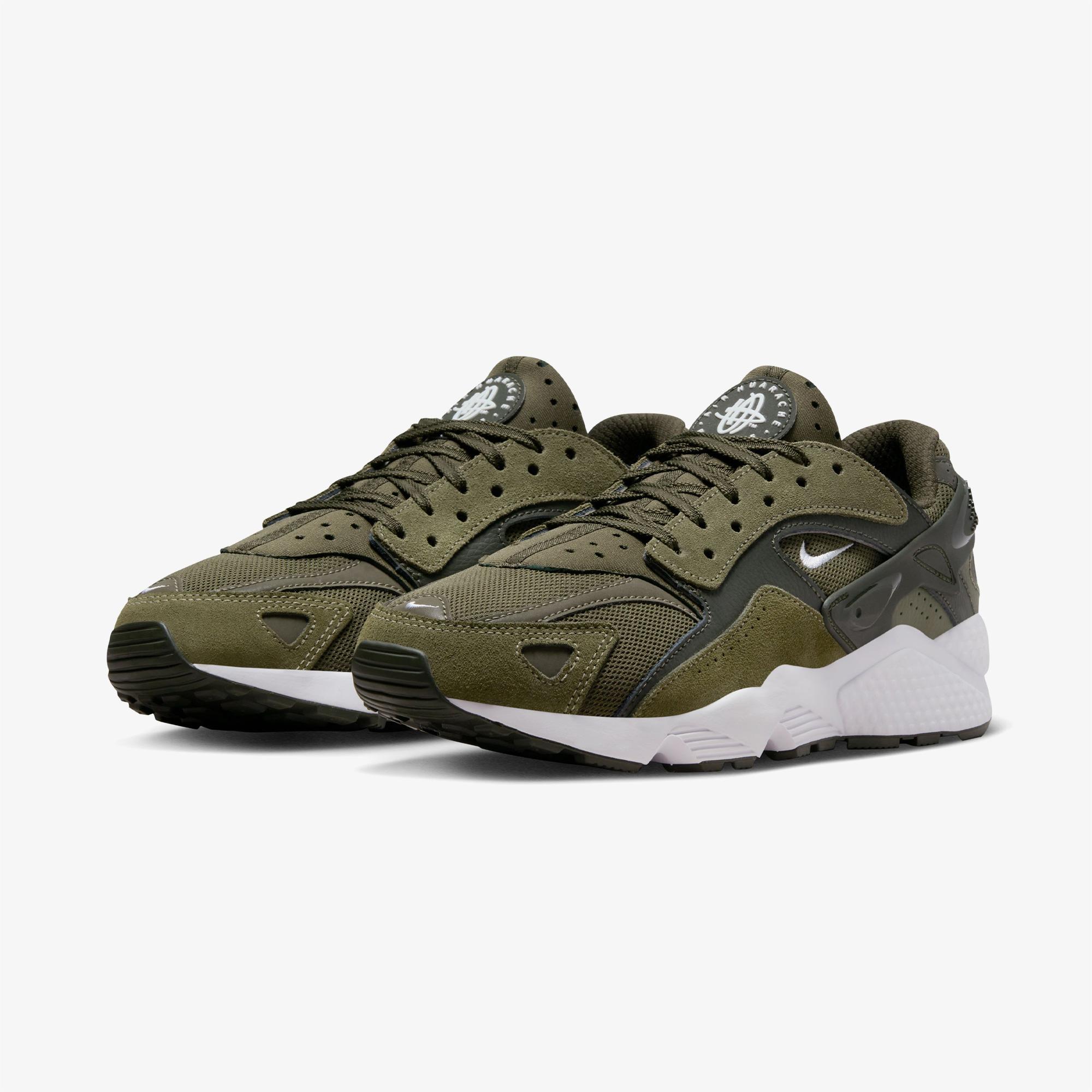 Nike Air Huarache Runner Erkek Yeşil Spor Ayakkabı