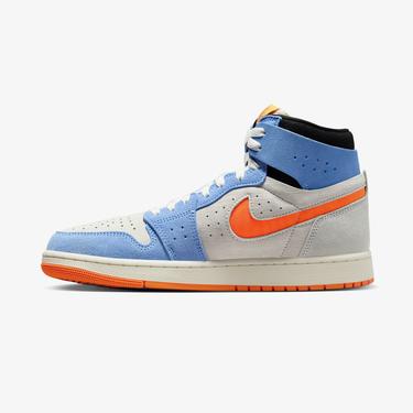  Jordan Air 1 High Zoom CMFT 2 Erkek Mavi/Turuncu Spor Ayakkabı