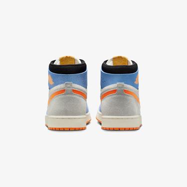  Jordan Air 1 High Zoom CMFT 2 Erkek Mavi/Turuncu Spor Ayakkabı