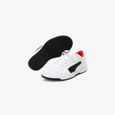  Puma Rebound Layup Çocuk Beyaz Spor Ayakkabı