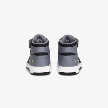  Puma Rebound Layup Çocuk Gri Spor Ayakkabı