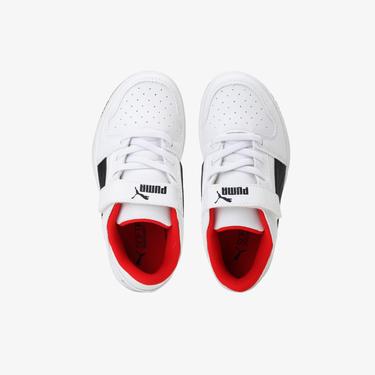  Puma Rebound Layup Çocuk Beyaz Spor Ayakkabı