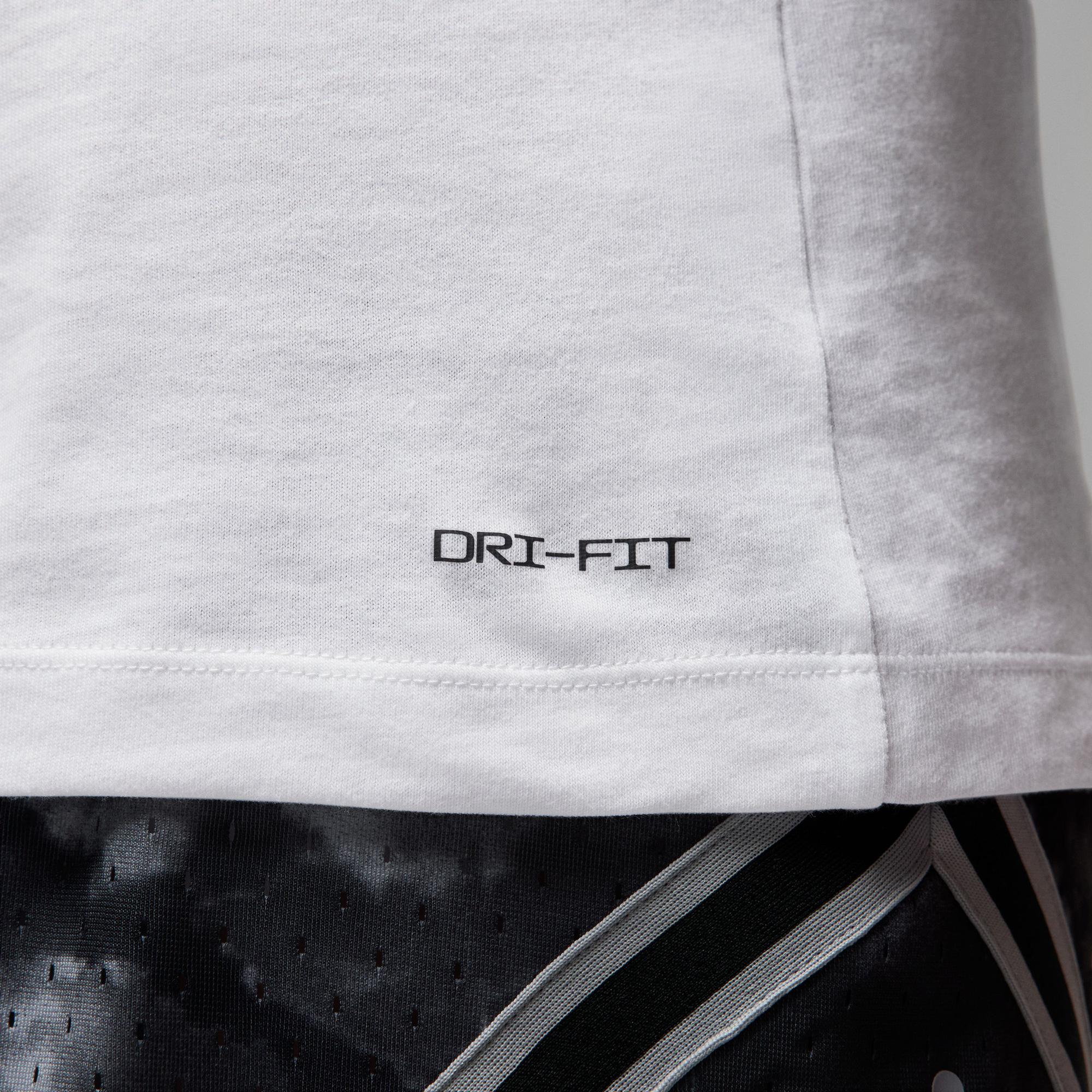 Jordan Sport Crew Erkek Beyaz T-Shirt