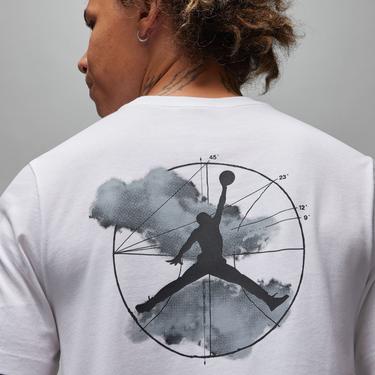  Jordan Sport Crew Erkek Beyaz T-Shirt