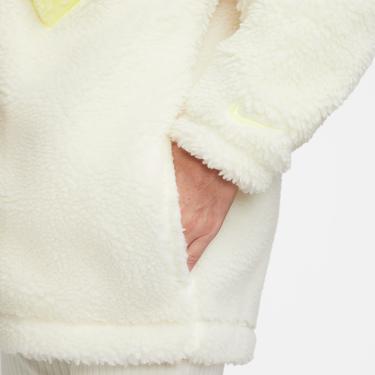  Nike Sportswear Sherpa Kadın Beyaz Mont