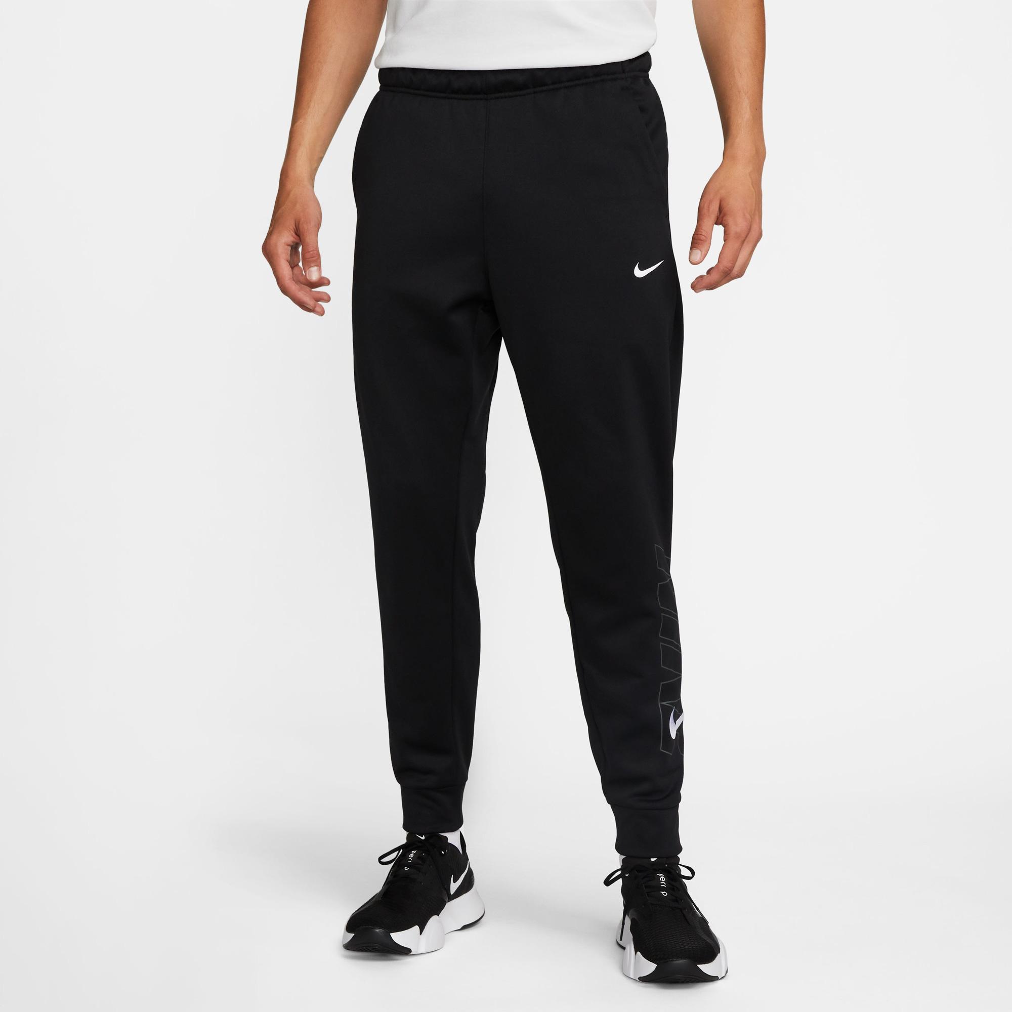 Nike Therma-FIT Taper Erkek Siyah Eşofman Altı