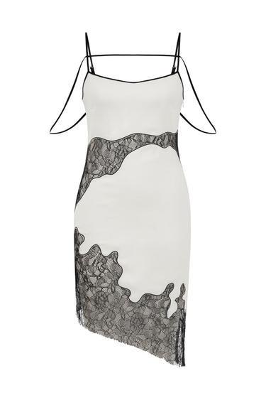  Khela The Label Kadın Bedevilled Lace Elbise Beyaz