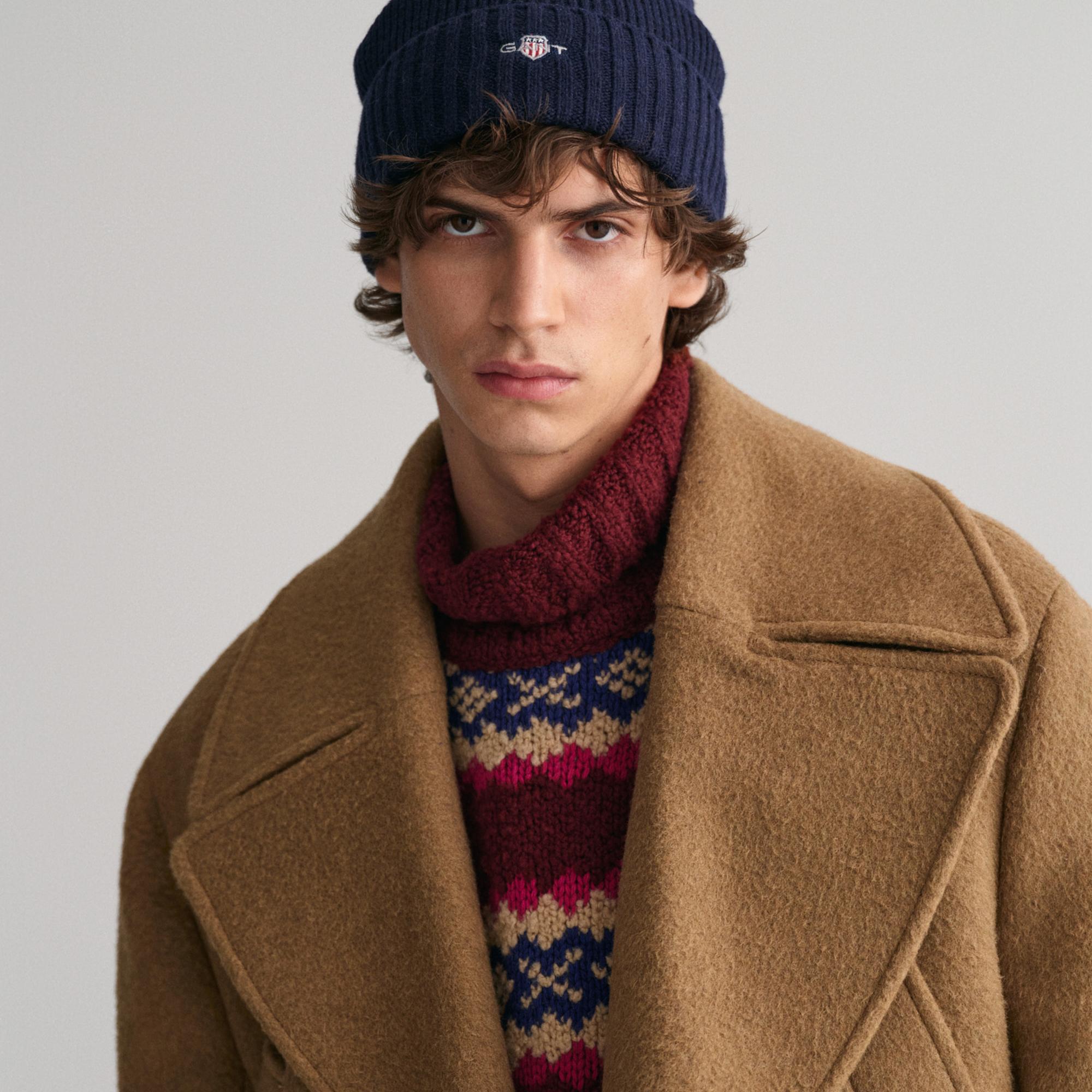 GANT Unisex Lacivert Yün Bere