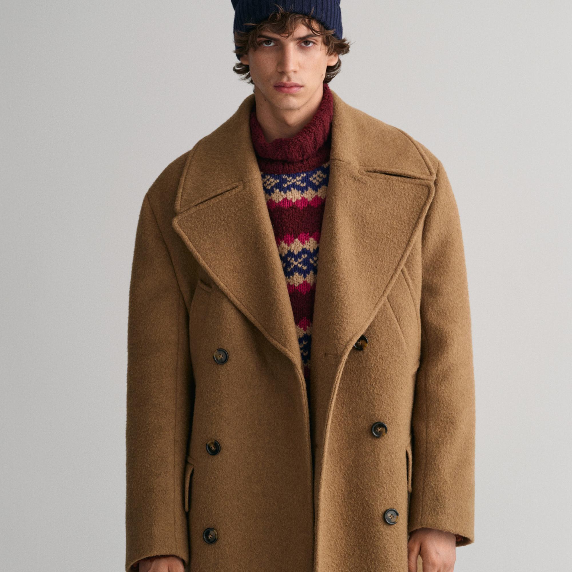 GANT Unisex Lacivert Yün Bere