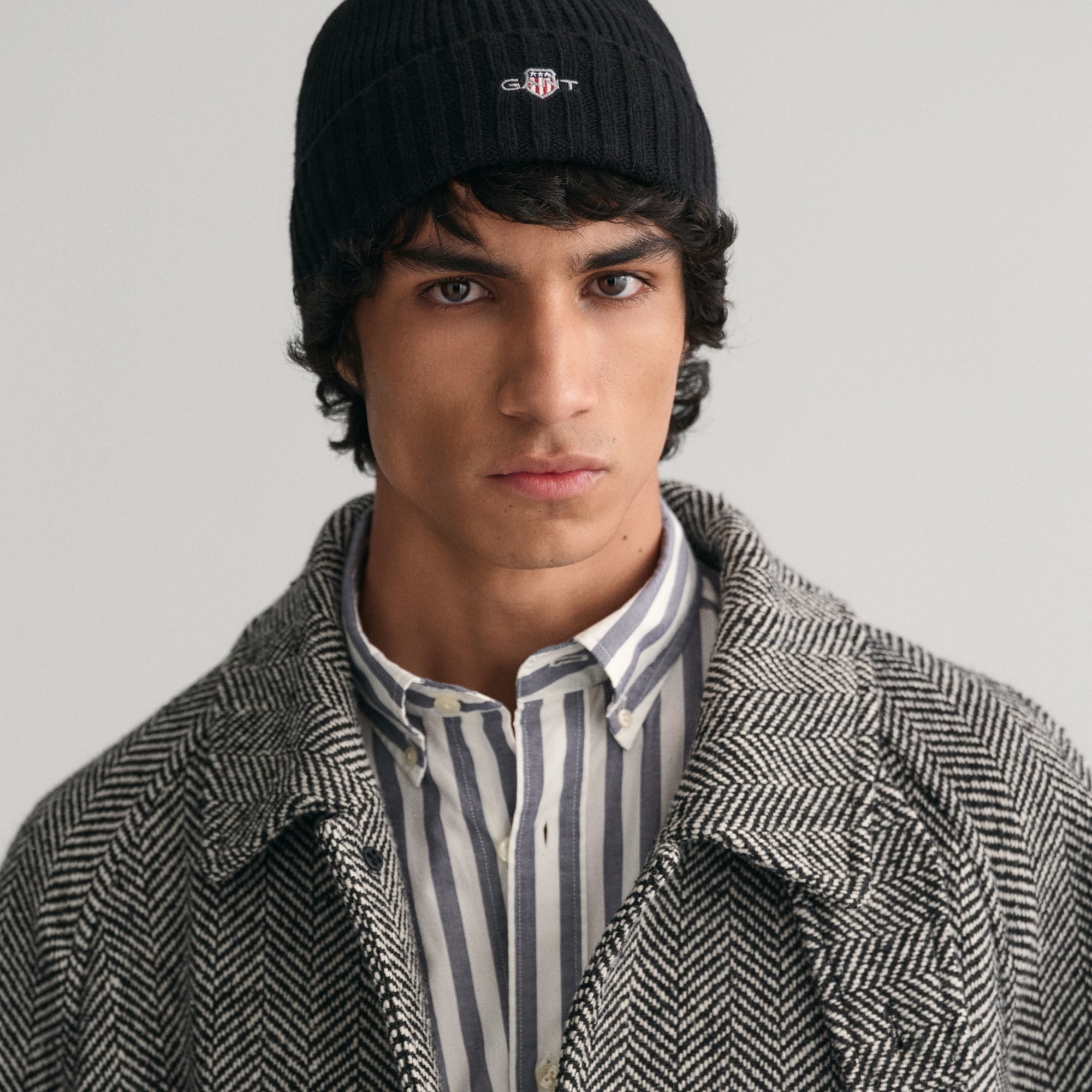 GANT Unisex Siyah Yün Bere