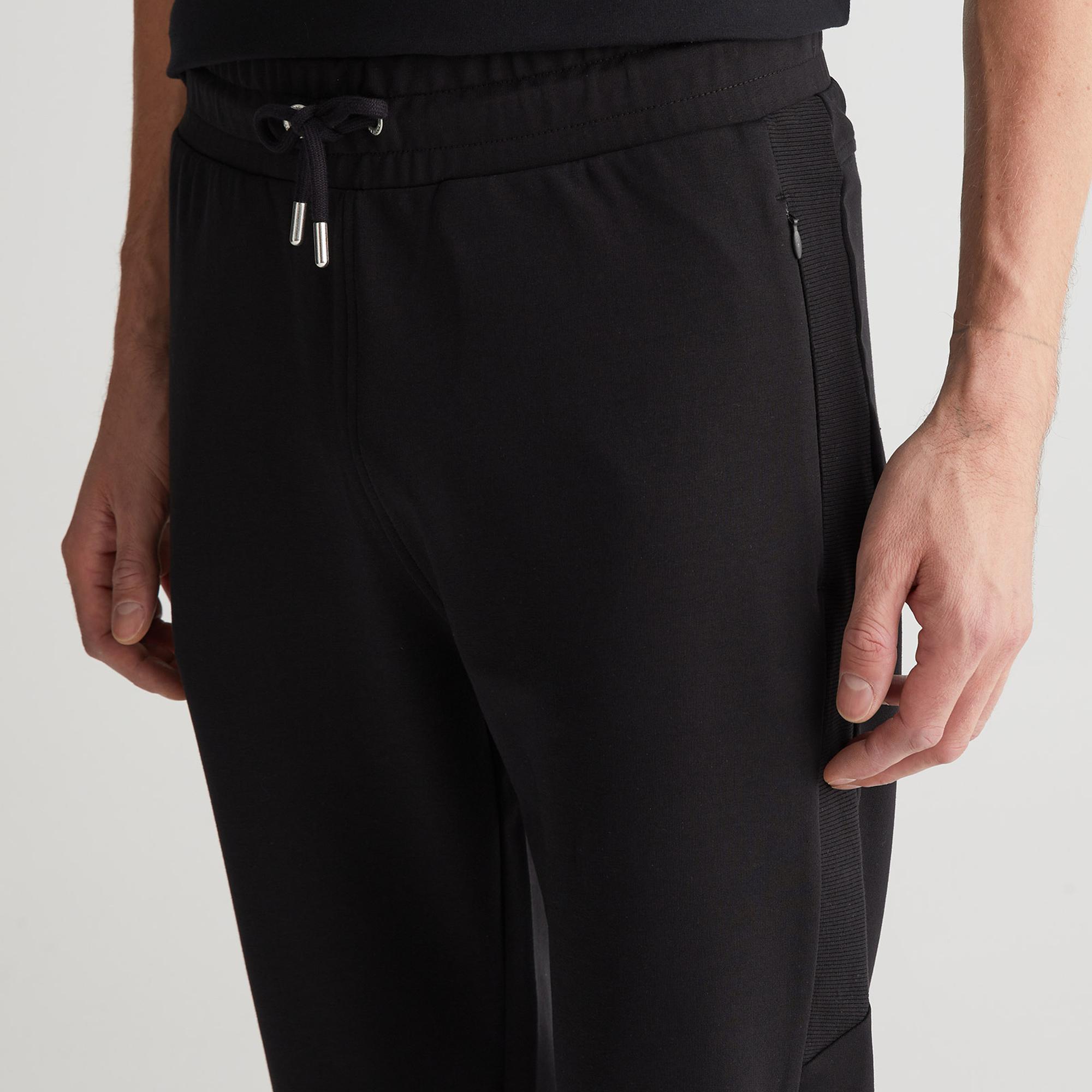 GANT Erkek Siyah Regular Fit Eşofman Altı