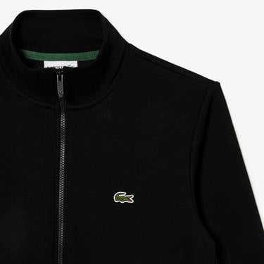  Lacoste Erkek Regular Fit Fermuarlı Siyah Sweatshirt