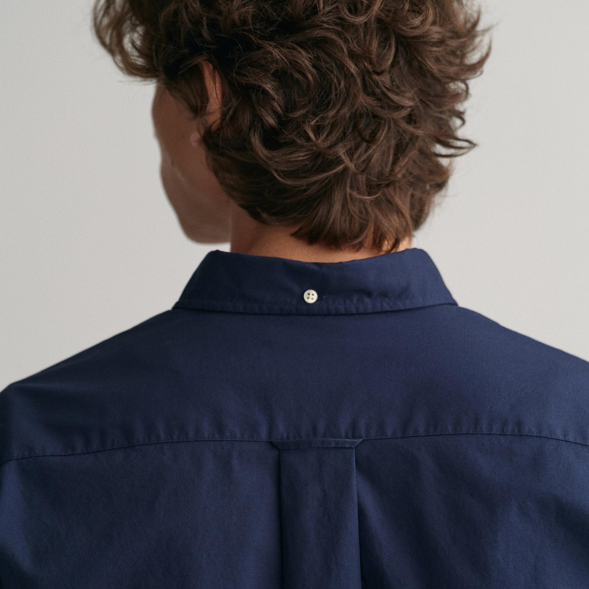 GANT Erkek Lacivert Regular Fit Gömlek