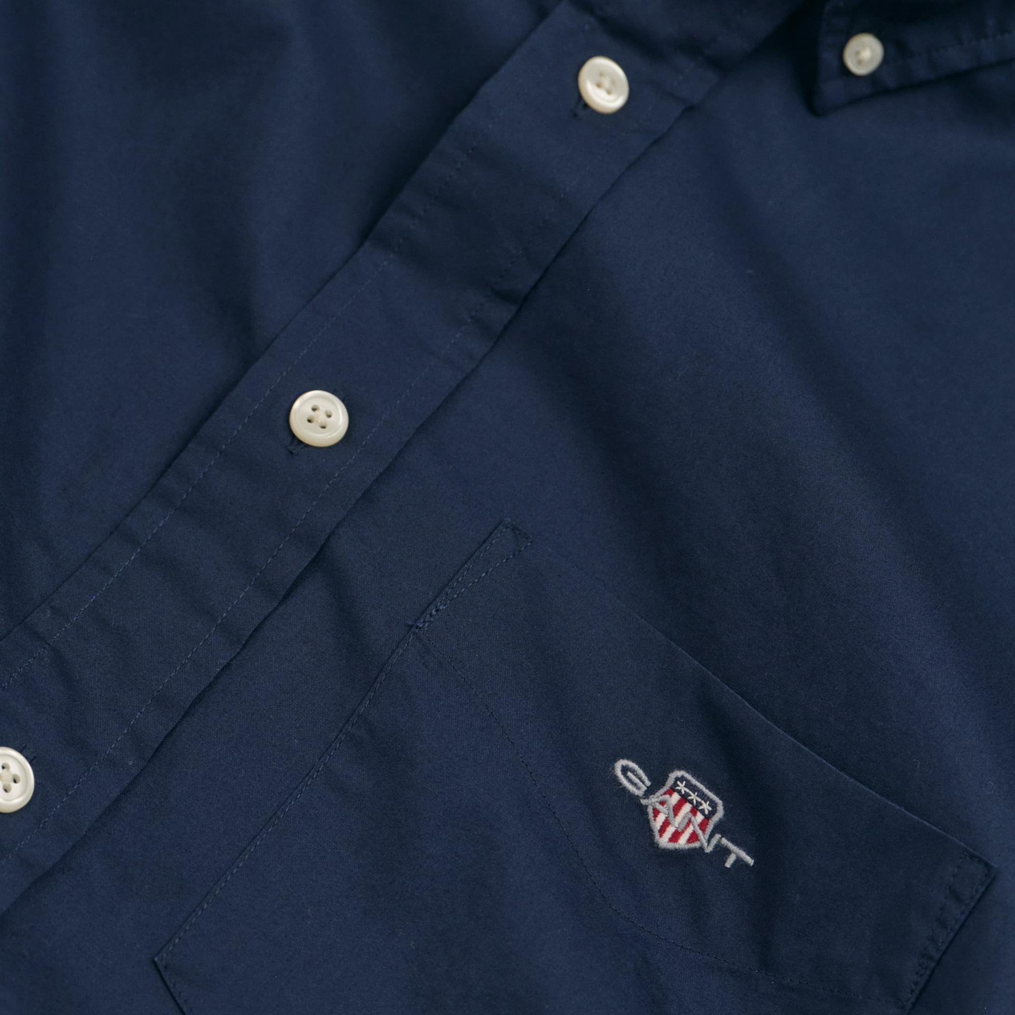 GANT Erkek Lacivert Regular Fit Gömlek