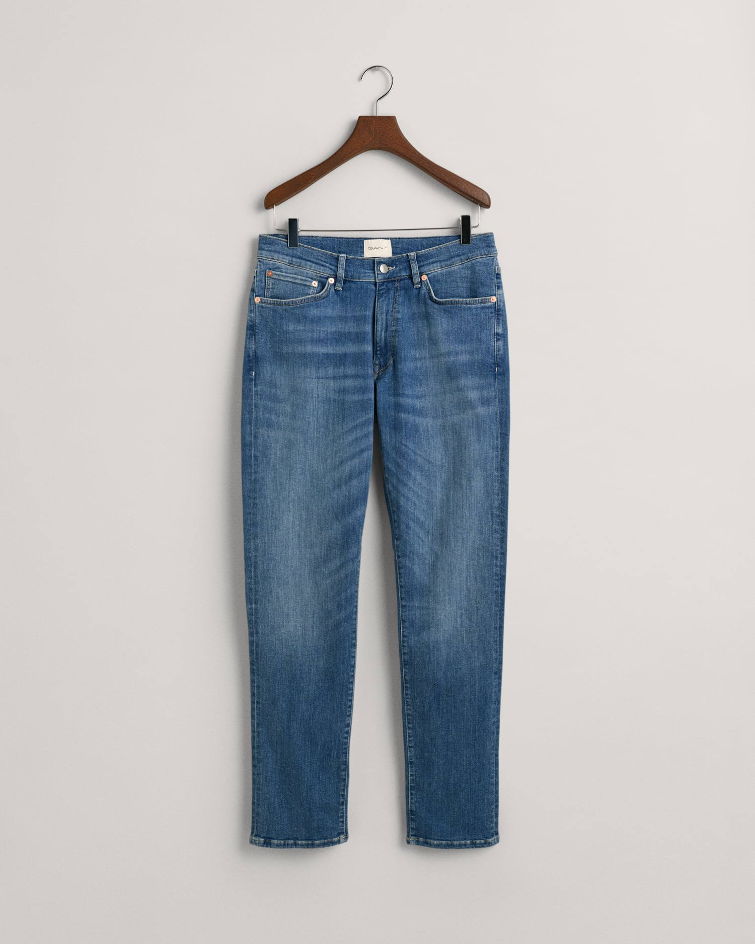  GANT Erkek Mavi Extra Slim Fit Jean Pantolon