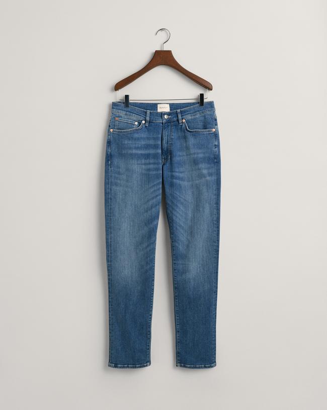  GANT Erkek Mavi Extra Slim Fit Jean Pantolon