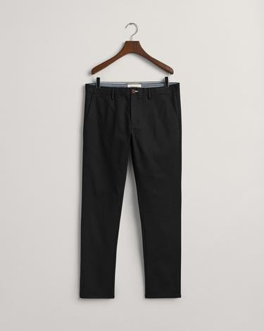  GANT Erkek Siyah Slim Fit Chino Pantolon