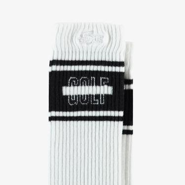  Lacoste Erkek Baskılı Beyaz Çorap