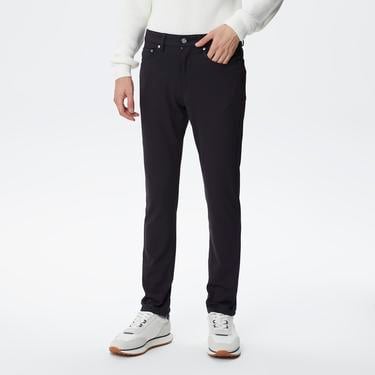  Erkek Slim Fit Siyah Pantolon