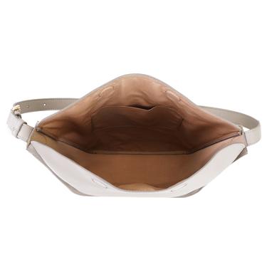  Samic Gri Kadın Deri Postacı Çantası