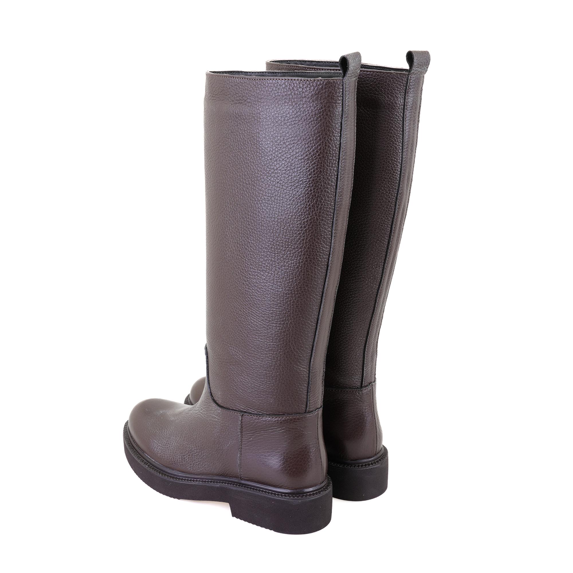 Kadın Kahve Deri Çizme