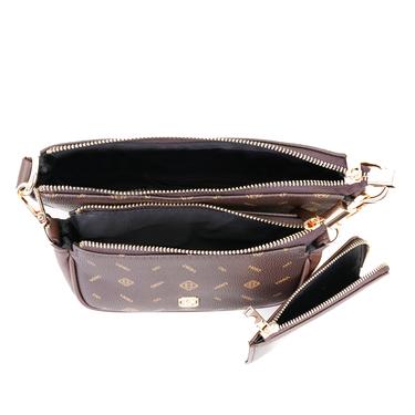  Georgina Kahve Kadın Omuz Çantası