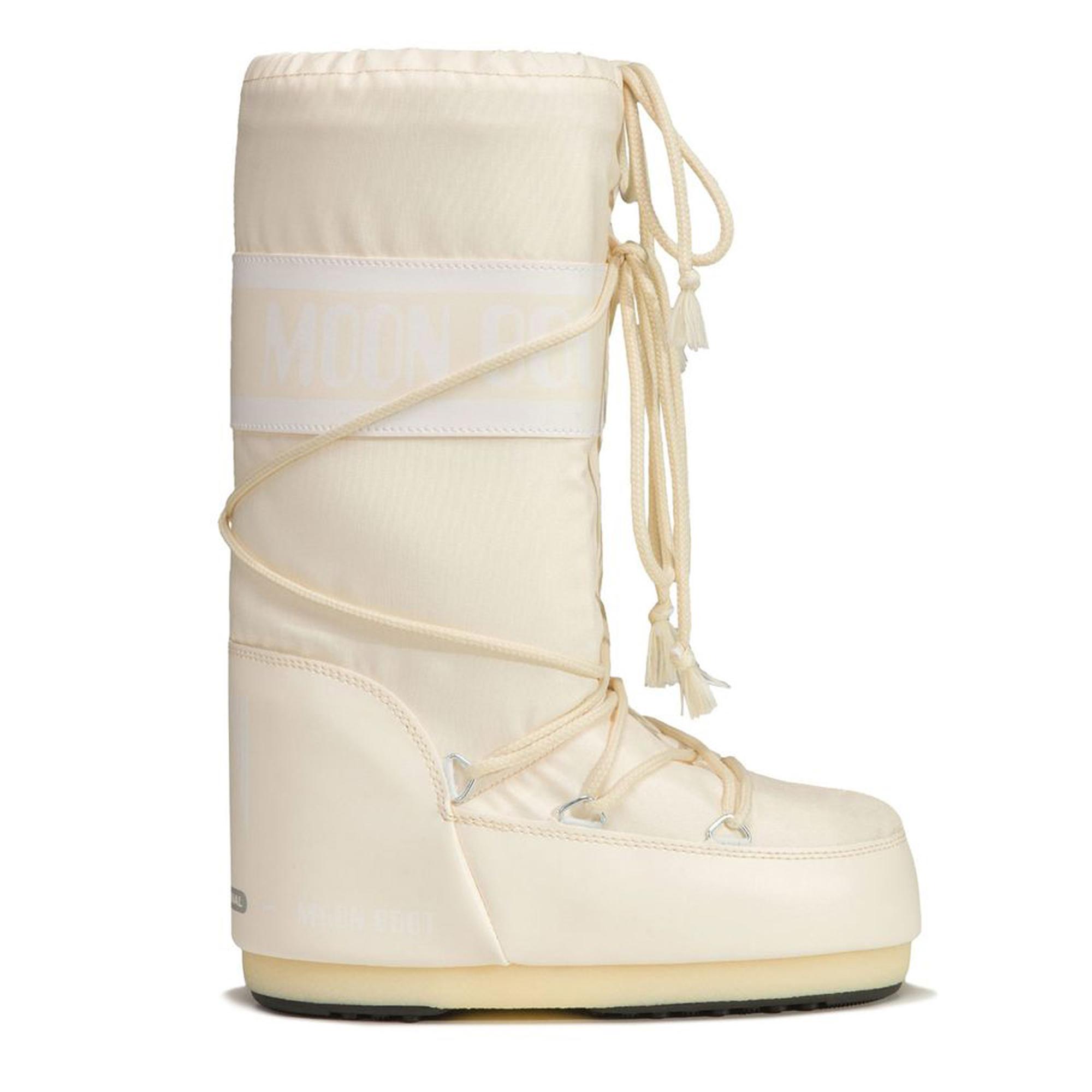 Moon Boot Nylon Kadın Bej Kar Botu