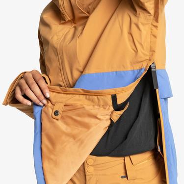  Billabong Passage Anorak Kadın Sarı Snowboard Ceketi