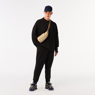  Erkek Classic Fit Bisiklet Yaka Siyah Sweatshirt