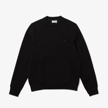  Erkek Classic Fit Bisiklet Yaka Siyah Sweatshirt