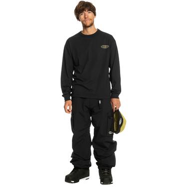  Quiksilver Snow Down Cargo Pt Unisex Siyah Snowboard Pantolonu