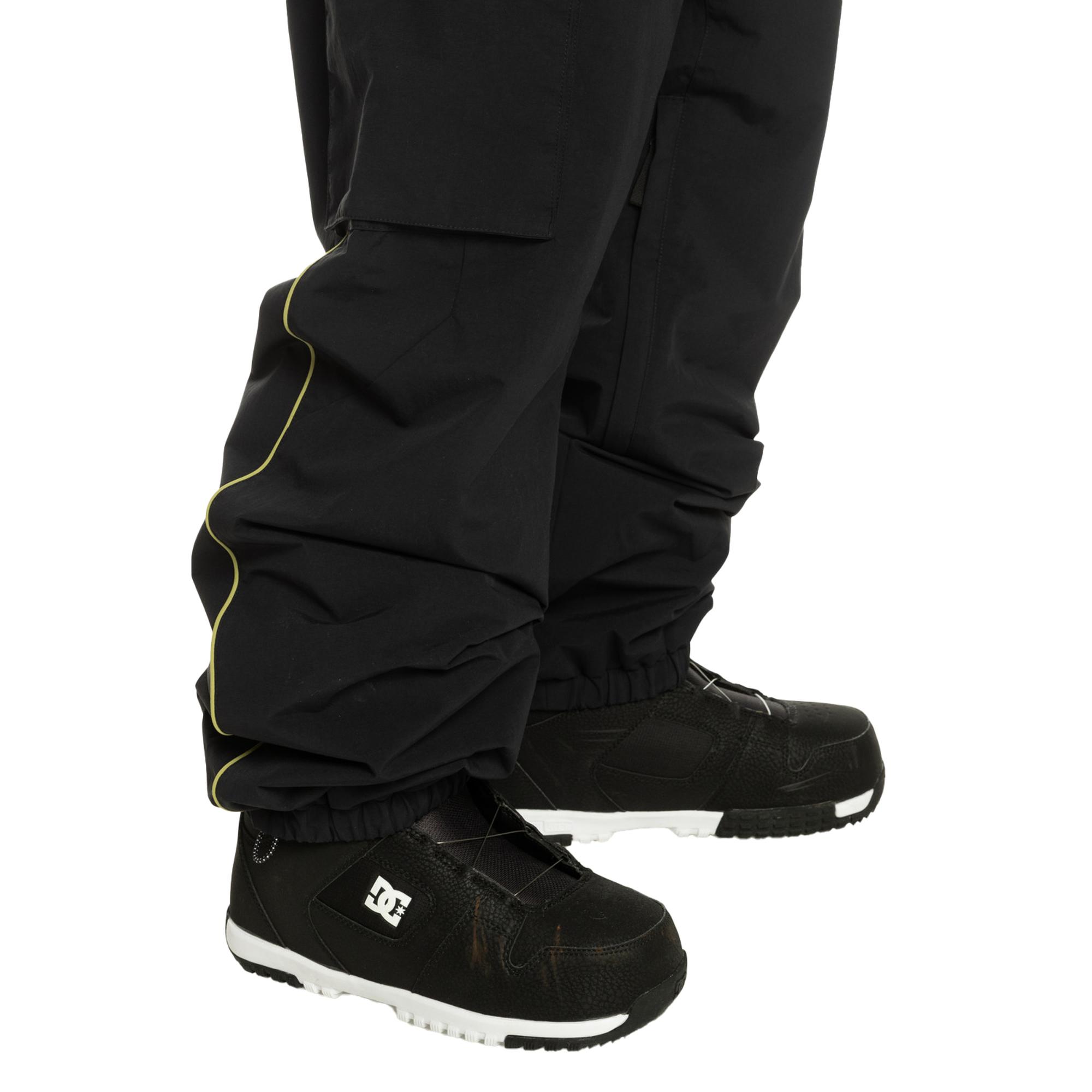 Quiksilver Snow Down Cargo Pt Unisex Siyah Snowboard Pantolonu