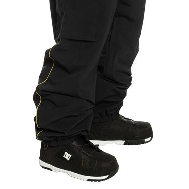  Quiksilver Snow Down Cargo Pt Unisex Siyah Snowboard Pantolonu