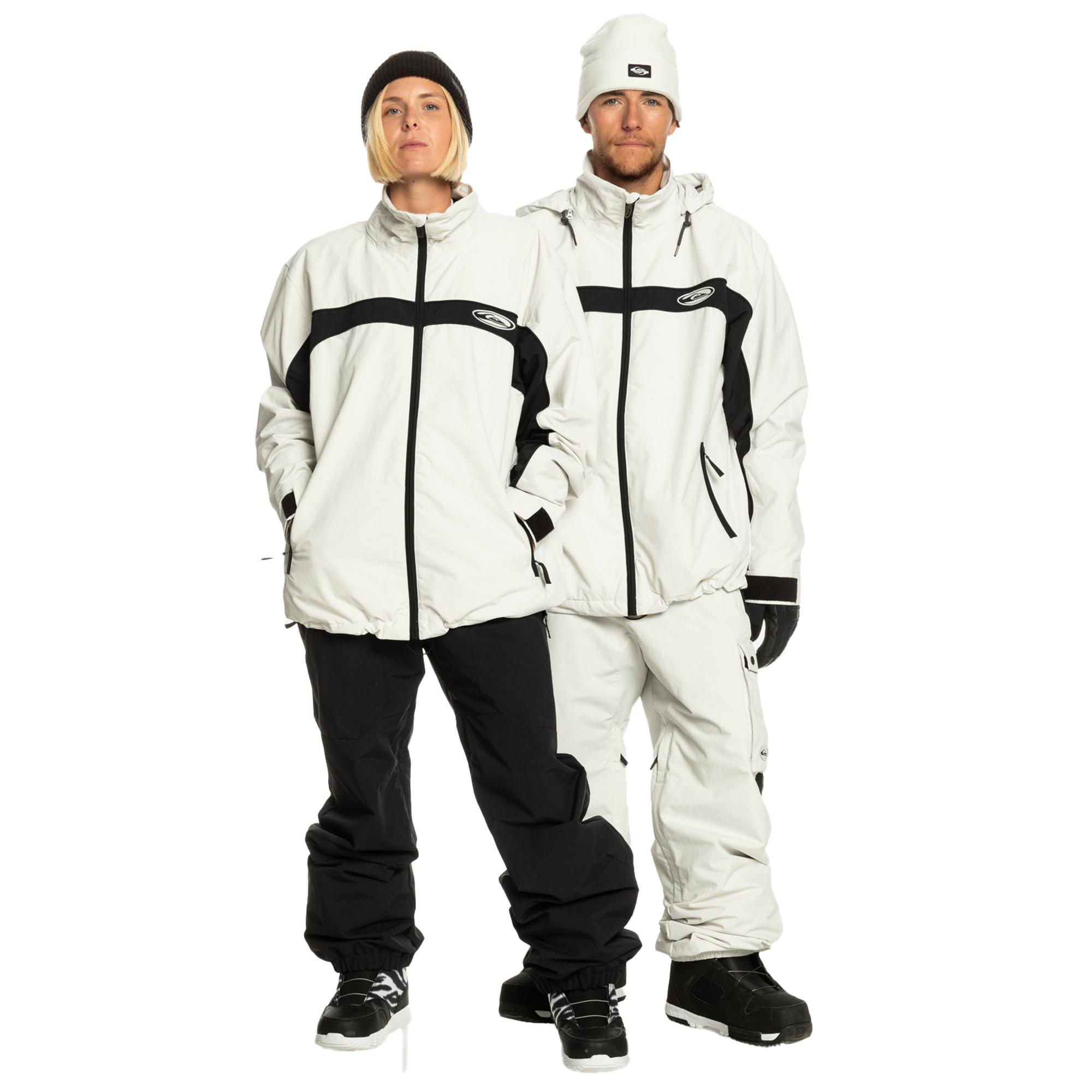 Quiksilver Snow Down Cargo Pt Unisex Gri Snowboard Pantolonu