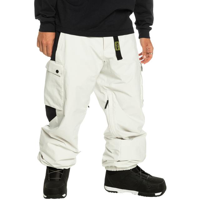  Quiksilver Snow Down Cargo Pt Unisex Gri Snowboard Pantolonu