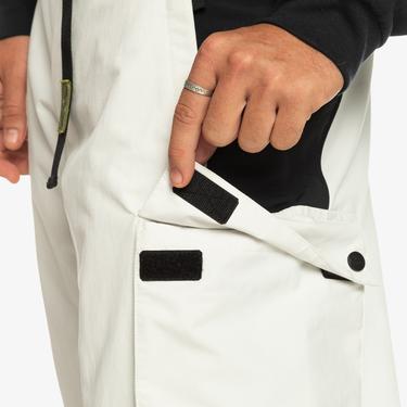  Quiksilver Snow Down Cargo Pt Unisex Gri Snowboard Pantolonu