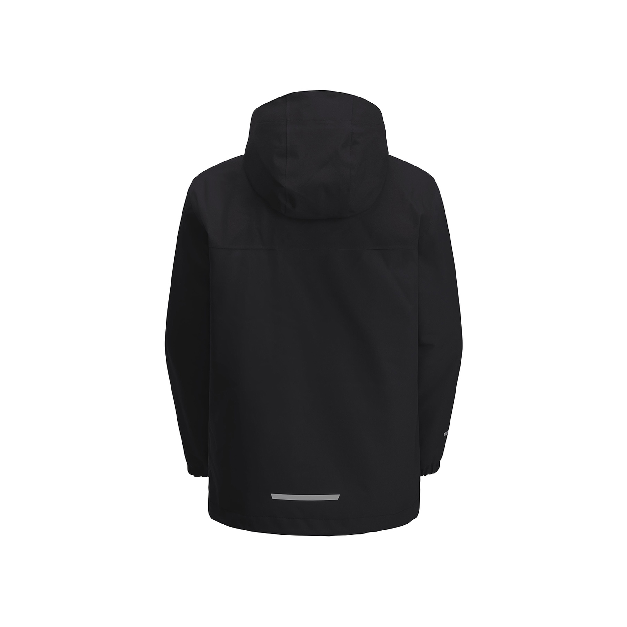 Jack Wolfskin Snowcurl 3in1 K Erkek Çocuk Siyah Outdoor Ceketi