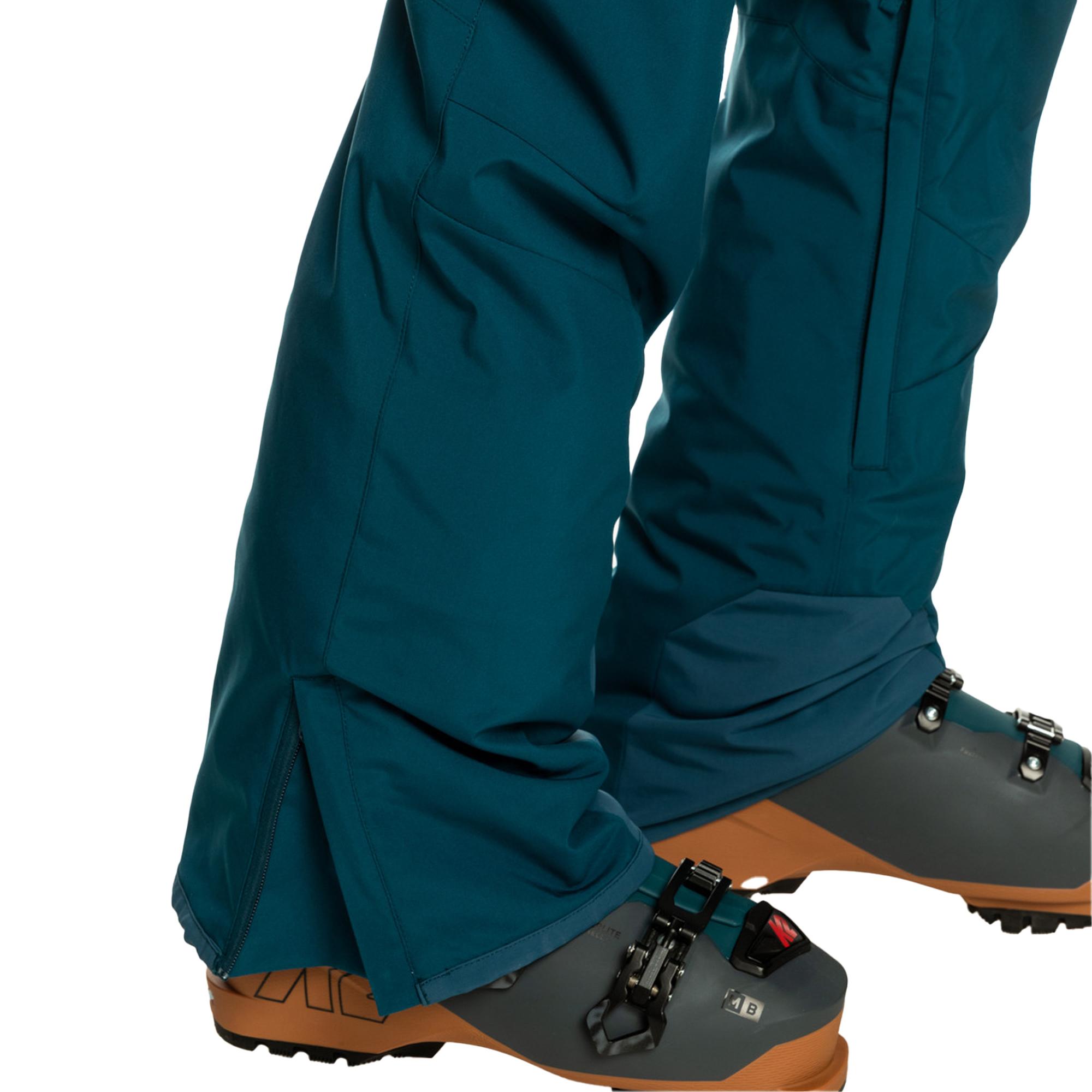 Quiksilver Erkek Snowboard Pantolonu Boundry Mavi Kayak/Snowboard Giyim