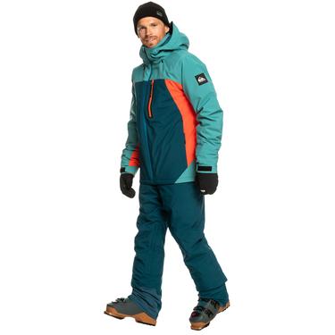  Quiksilver Erkek Snowboard Pantolonu Boundry Mavi Kayak/Snowboard Giyim
