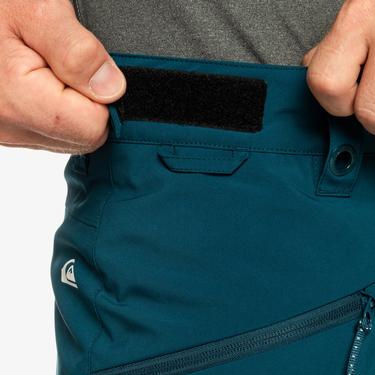  Quiksilver Erkek Snowboard Pantolonu Boundry Mavi Kayak/Snowboard Giyim