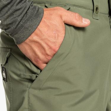  Quiksilver Estate Pt Erkek Yeşil Snowboard Pantolonu