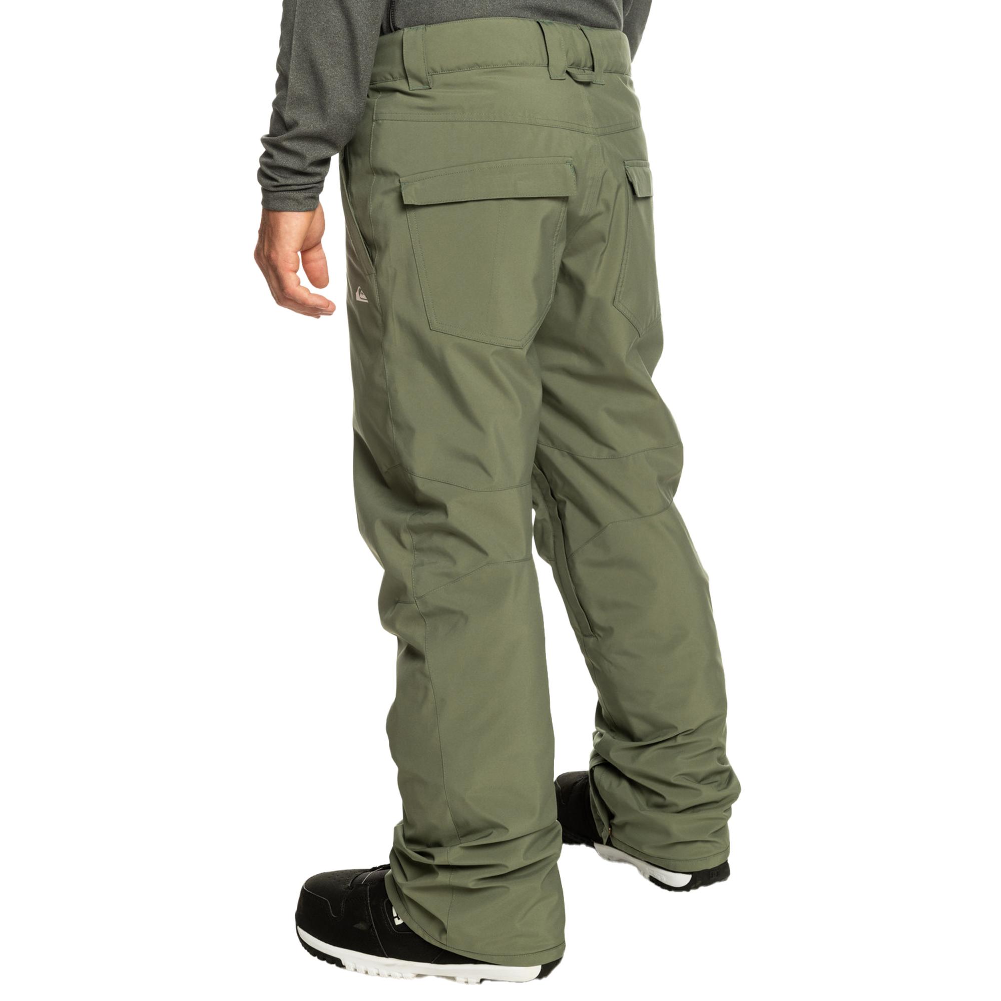 Quiksilver Estate Pt Erkek Yeşil Snowboard Pantolonu