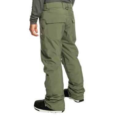  Quiksilver Estate Pt Erkek Yeşil Snowboard Pantolonu