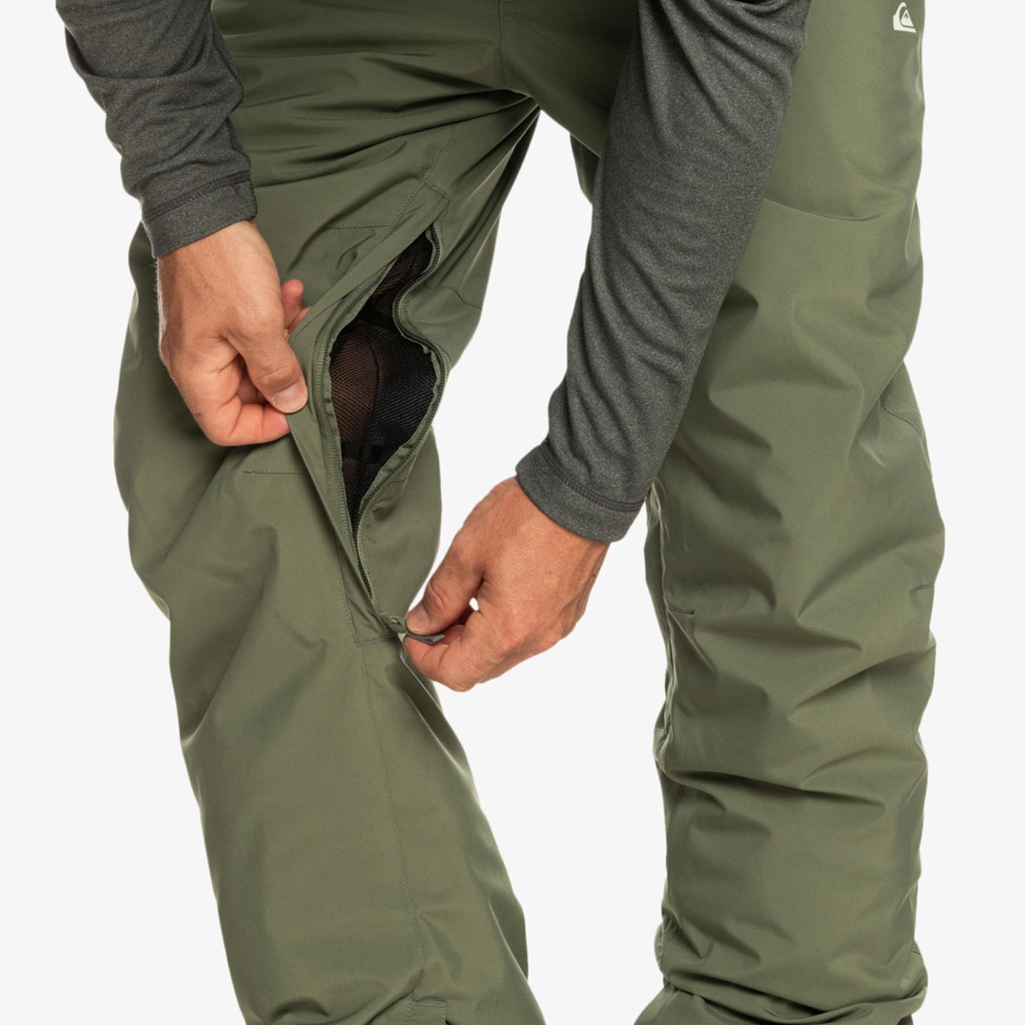 Quiksilver Estate Pt Erkek Yeşil Snowboard Pantolonu
