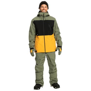  Quiksilver Estate Pt Erkek Yeşil Snowboard Pantolonu