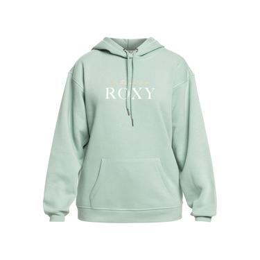  Roxy Surf Stoked Hoodie Brushed Kadın Yeşil Sweatshirt